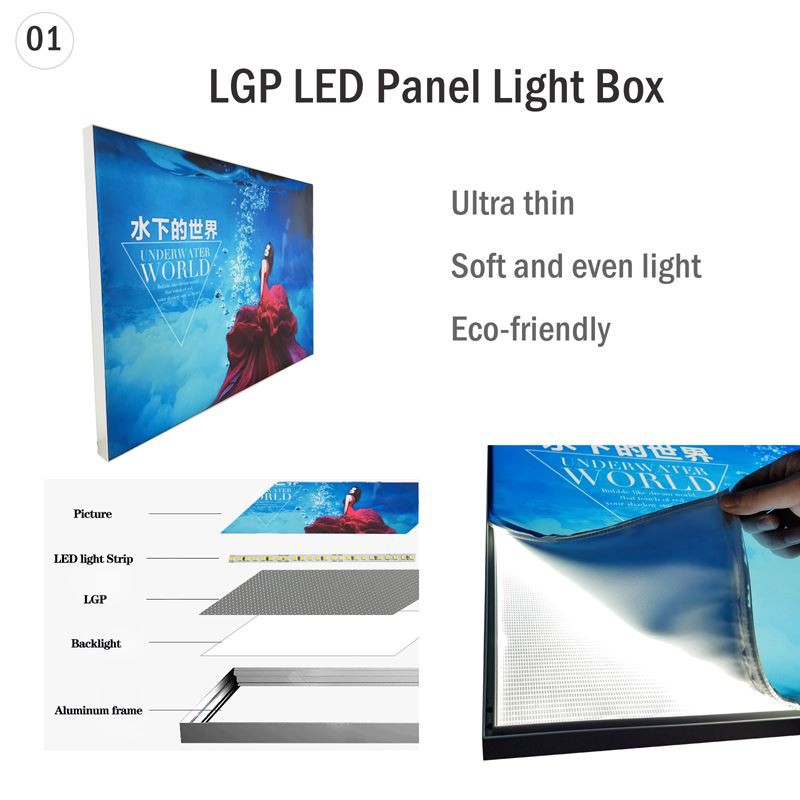 vinyl light box