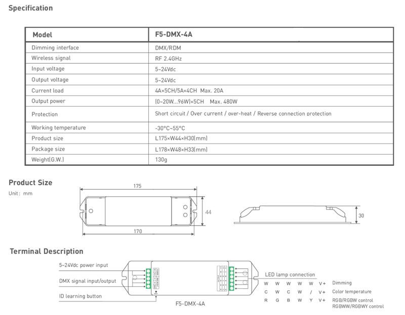 dmx 512 controller